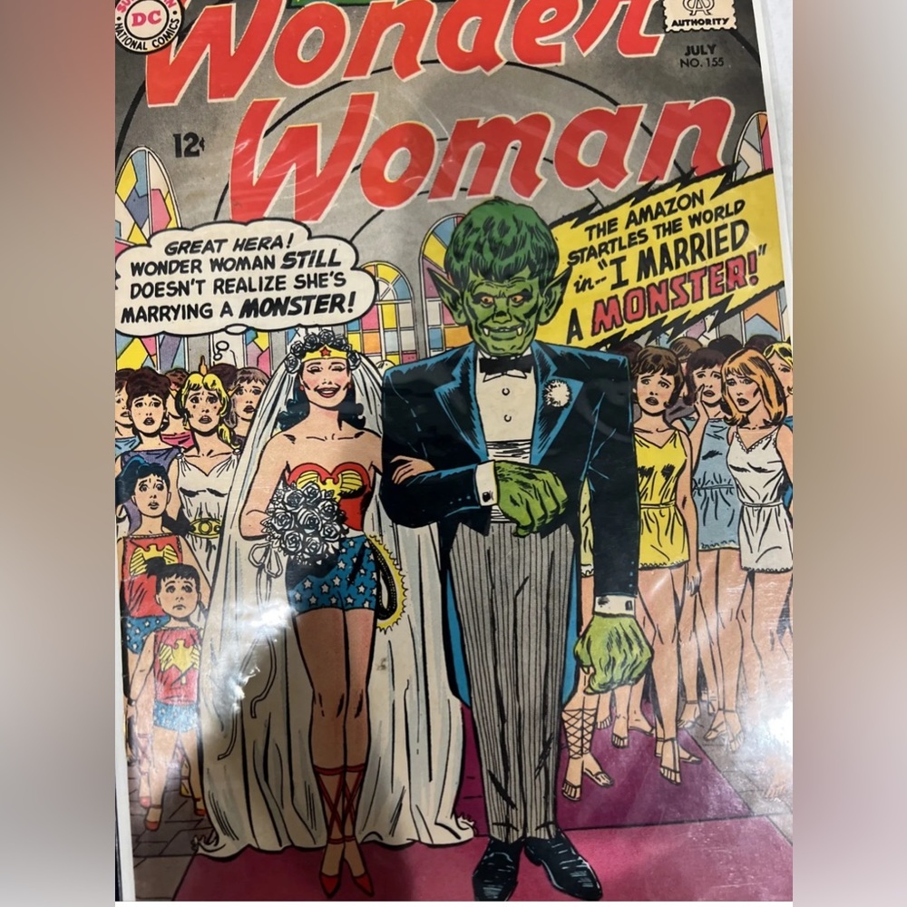 WONDER WOMAN  (1942 Series)  (DC) #155 Good Comics Book. Great condition